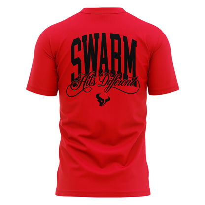 Limited Edition Houston Texans SWARM Red Tshirt
