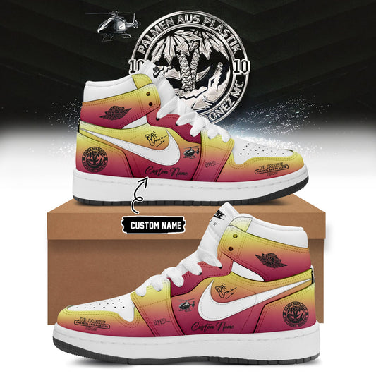 __RAF Camora & Bonez MC “10 Jahre Palmen aus Plastik Tour” . Limited Edition Signature Shoes 5-