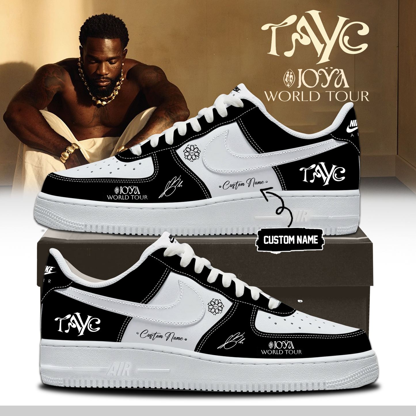 ,,Tayc – JOŸA TOUR Limited Edition Signature – Shoes