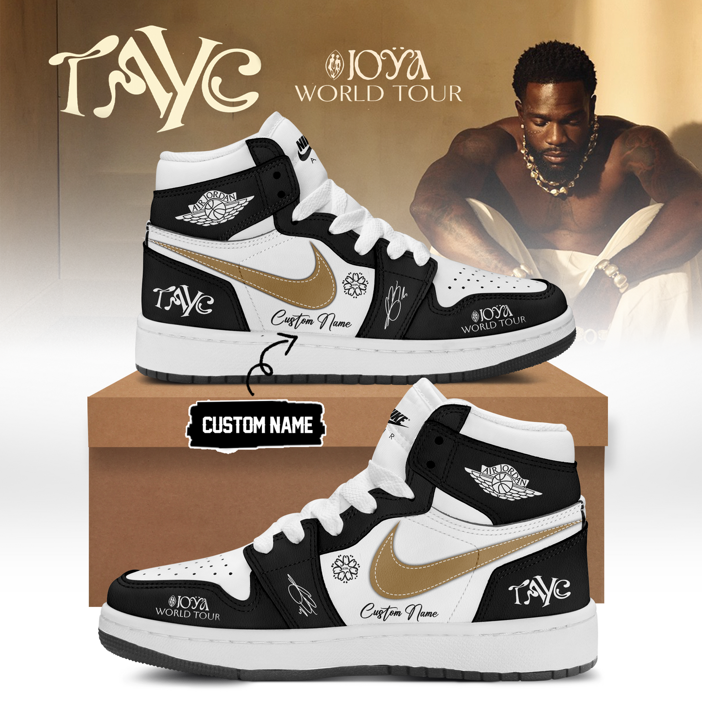 ,,Tayc – JOŸA TOUR Limited Edition Signature – Shoes