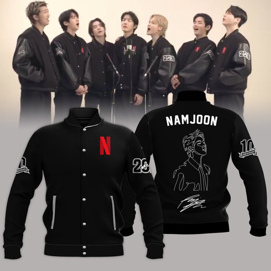 Namjoon 10th Anniversary Limited Edition Baseball Jacket
