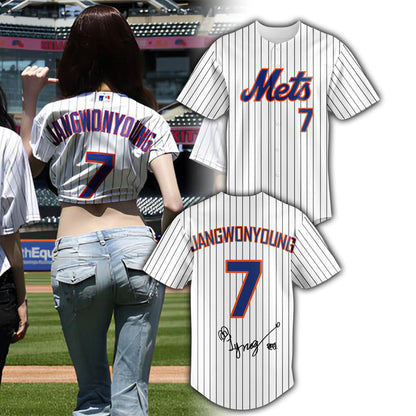 .NYM Special IVE “Wonyoung” 2026 Limited Edition Baseball Jersey