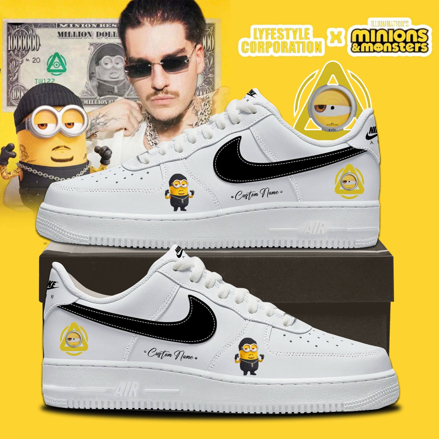 LYFESTYLE CORPORATION X MINIONS & MONSTERS Shoes 35