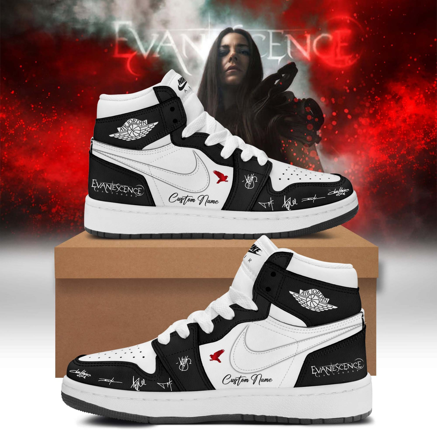 Evanescence “Sanctuary 2026 World Tour” Shoes
