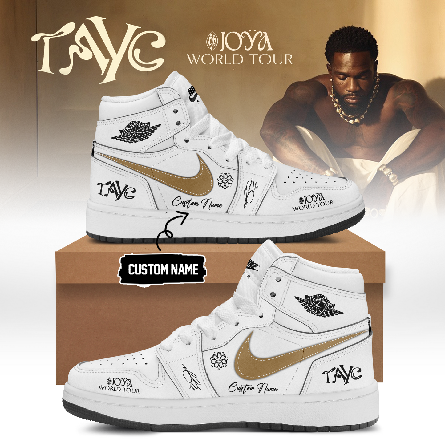 ,,Tayc – JOŸA TOUR Limited Edition Signature – Shoes