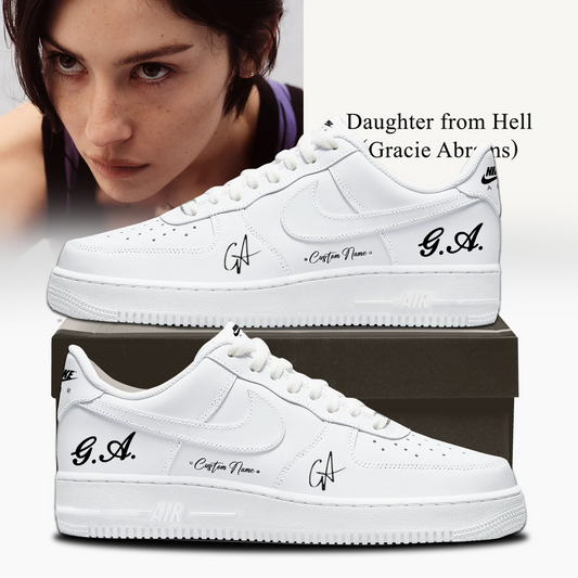 Gracie Abrams Daughter from Hell Signed Shoes