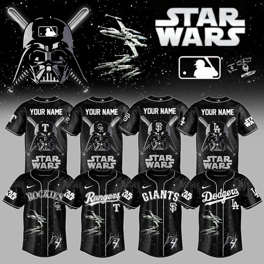 _.Star Wars Edition Baseball Jersey