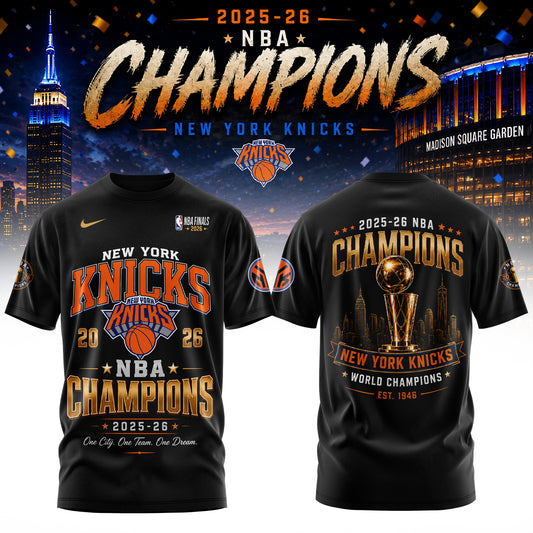 _ New York Knick 2026 Champions Tshirt