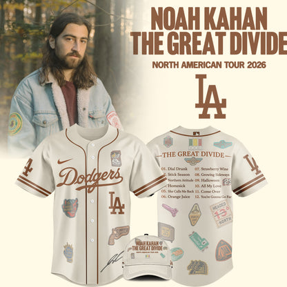 Baseball x Noah Kahan Tour 2026 Jersey Limited Edition V2