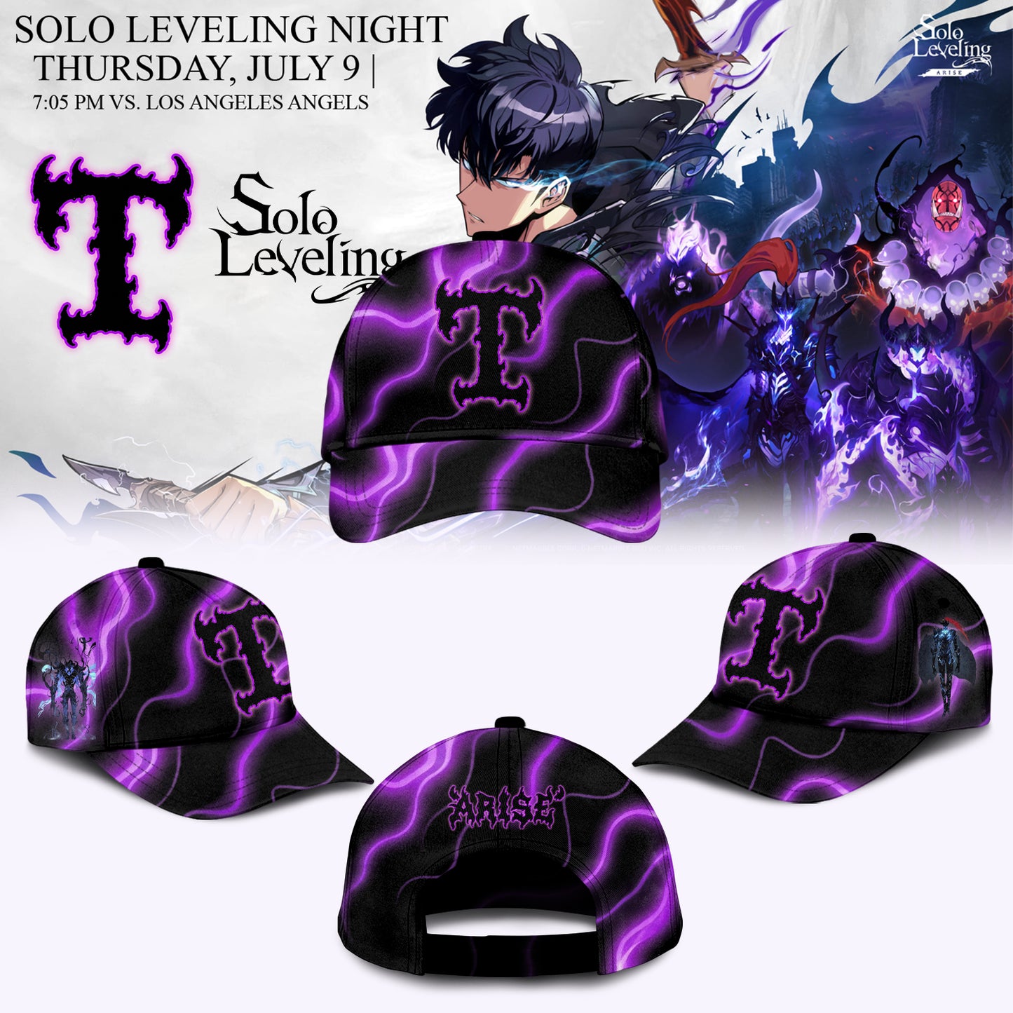 __.Texas Rangers x Solo Leveling Limited Jersey 1