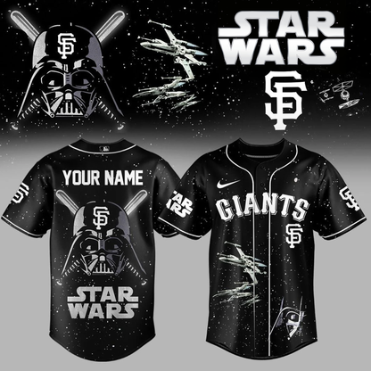 _.Star Wars Edition Baseball Jersey