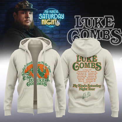 LC ”My Kinda Saturday Night Tour 2026” Limited Edition Signature – Zip Hoodie