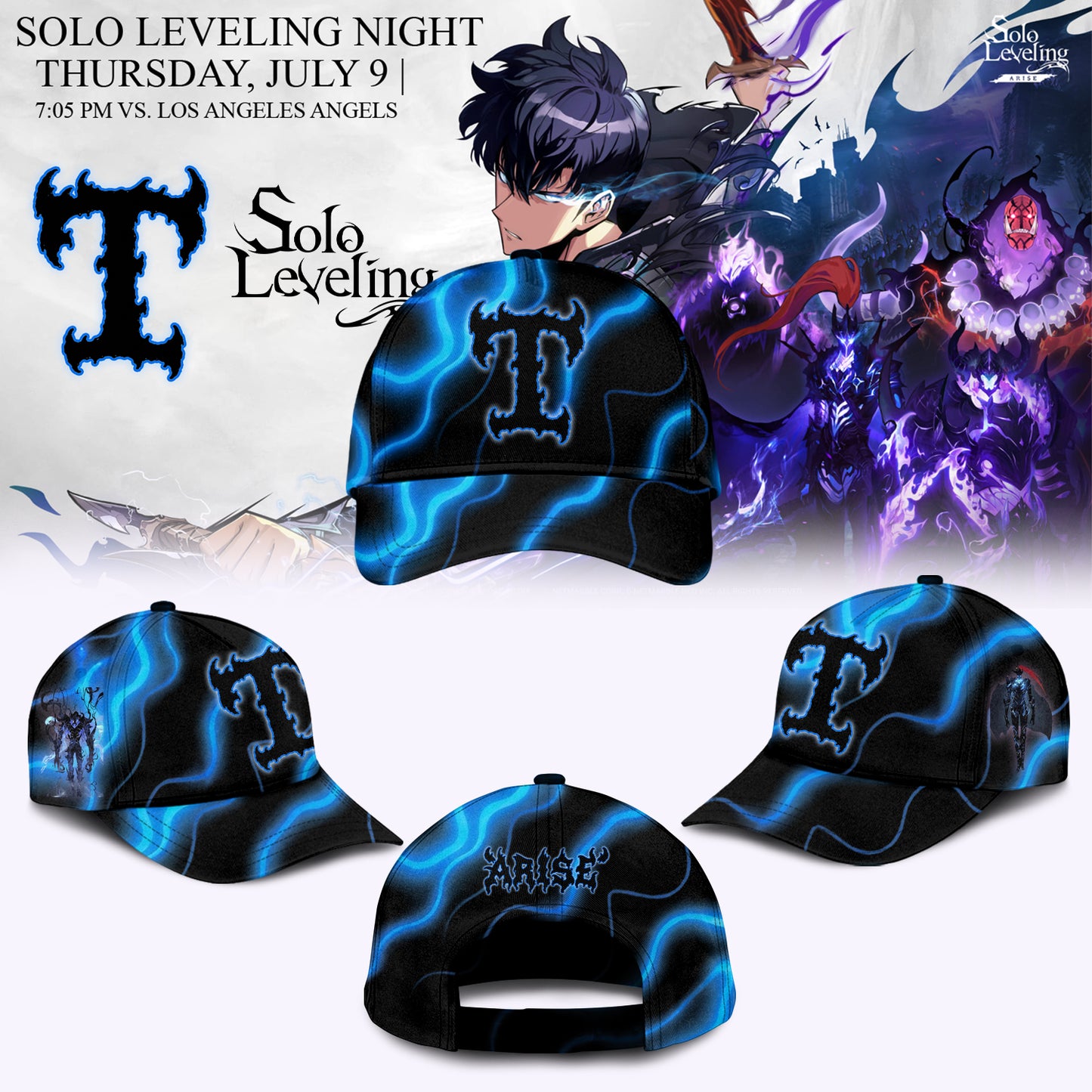 __.Texas Rangers x Solo Leveling Limited Jersey 2