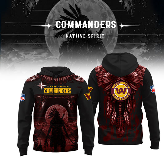 Limited Editon Washington Commanders Native Spirit Heritage 2026 Shirt