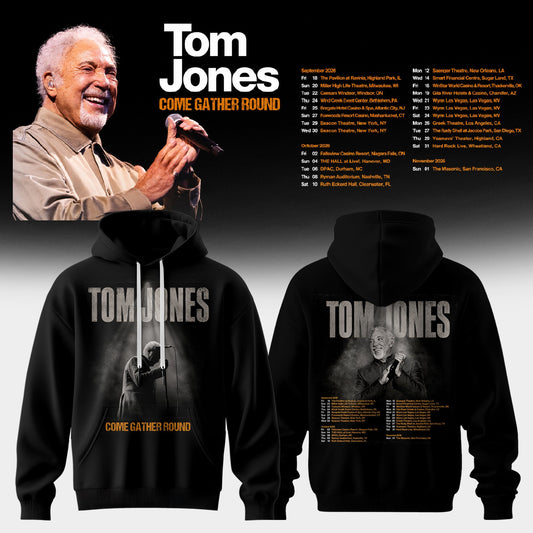 TOM JONES – COME GATHER ROUND COLLECTION HOODIE