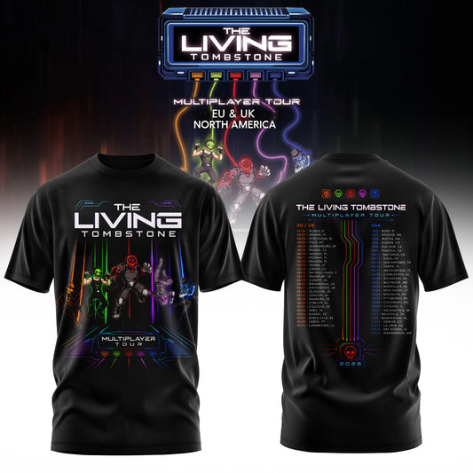The Living Tombstone: Multiplayer Tour 2026 Limited T-Shirt