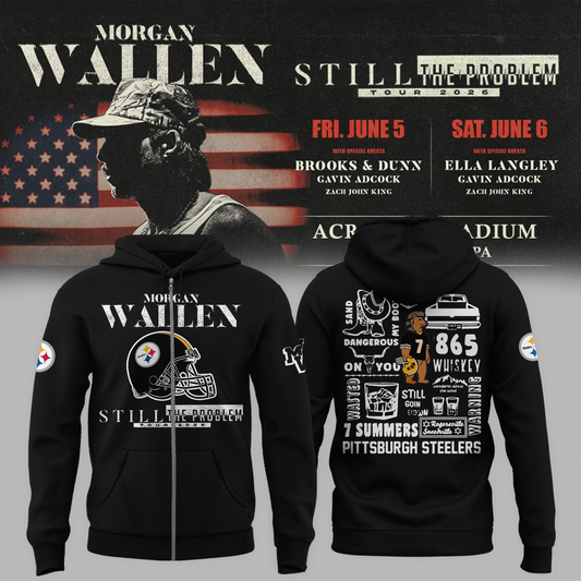 🔥 MW x Pittsburgh Stadium Tour 2026 Limited Edition Zip Hoodie