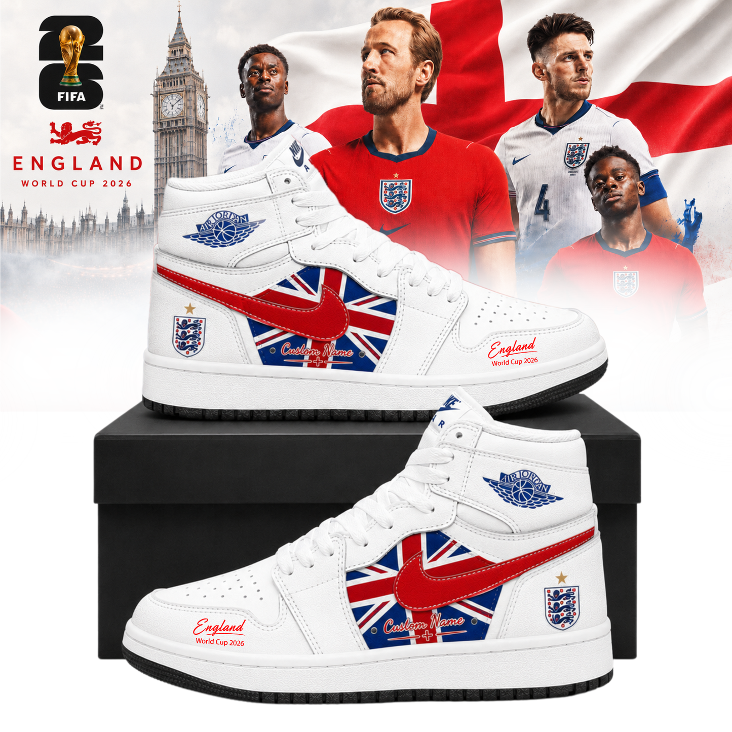 England x Fifa World Cup 2026 Shoes