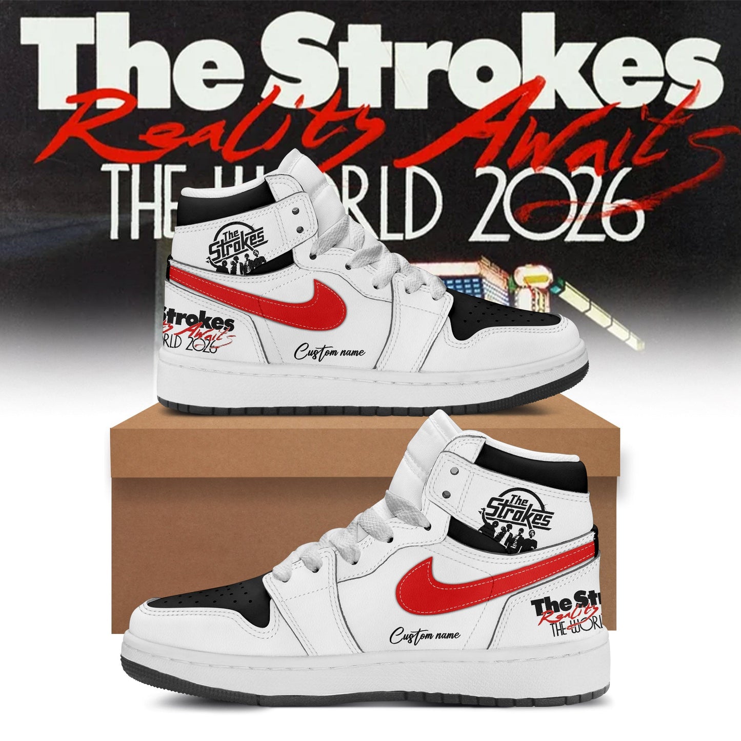 The Strokes – Reality Awaits Tour 2026 Edition Shoes