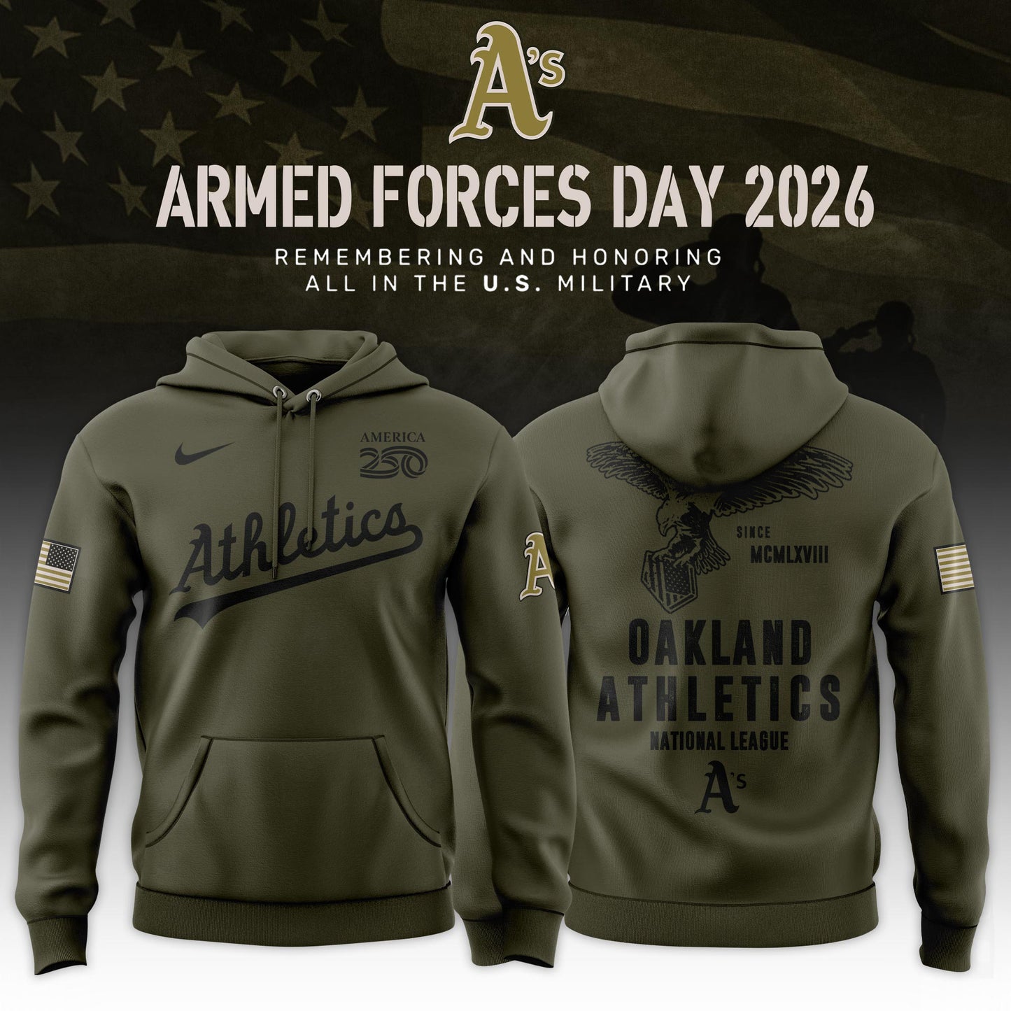 2026 Armed Forces Day Limited Edition Hoodie