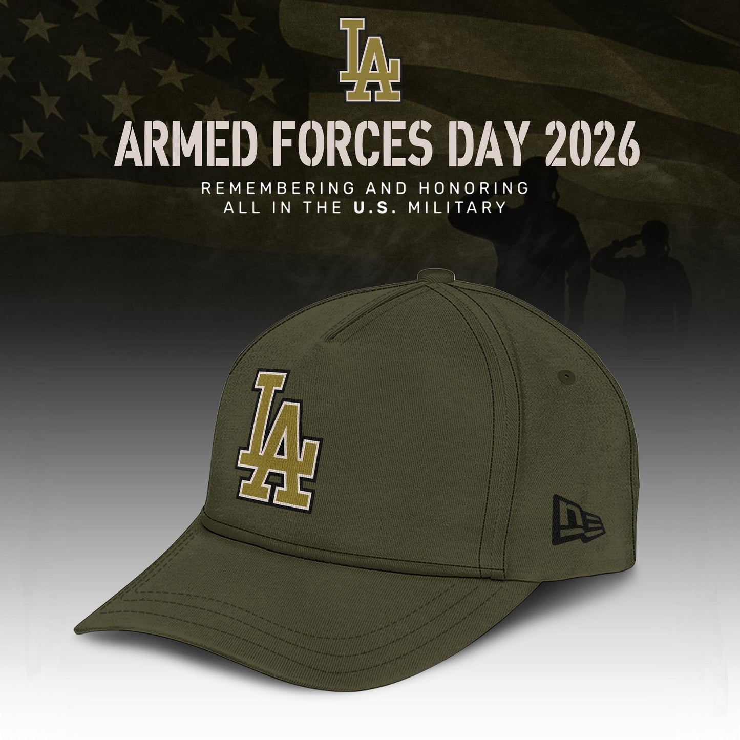 Los Angeles Dodgers 2026 Armed Forces Day Limited Edition T-shirt