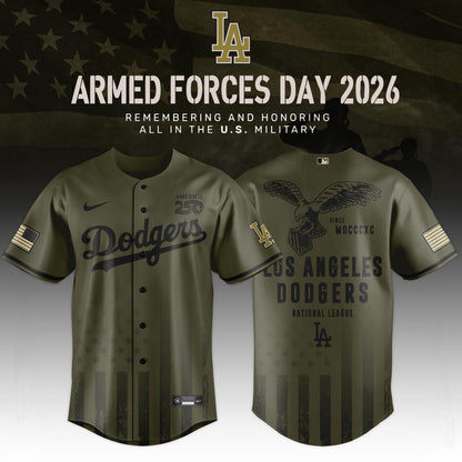 ALL TEAM Armed Forces Day Appreciation Night 2026 Edition Baseball Jersey