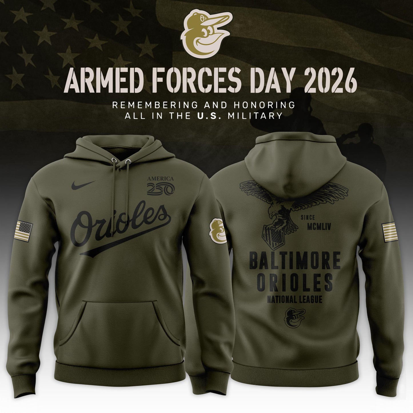 2026 Armed Forces Day Limited Edition Hoodie