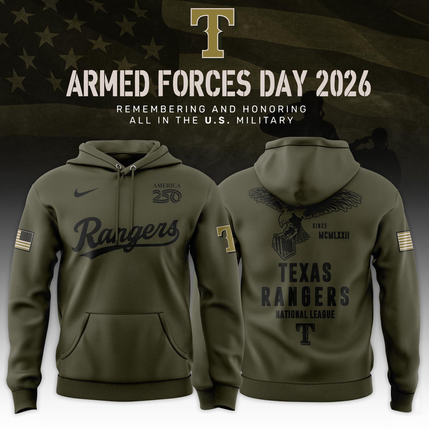 2026 Armed Forces Day Limited Edition Hoodie