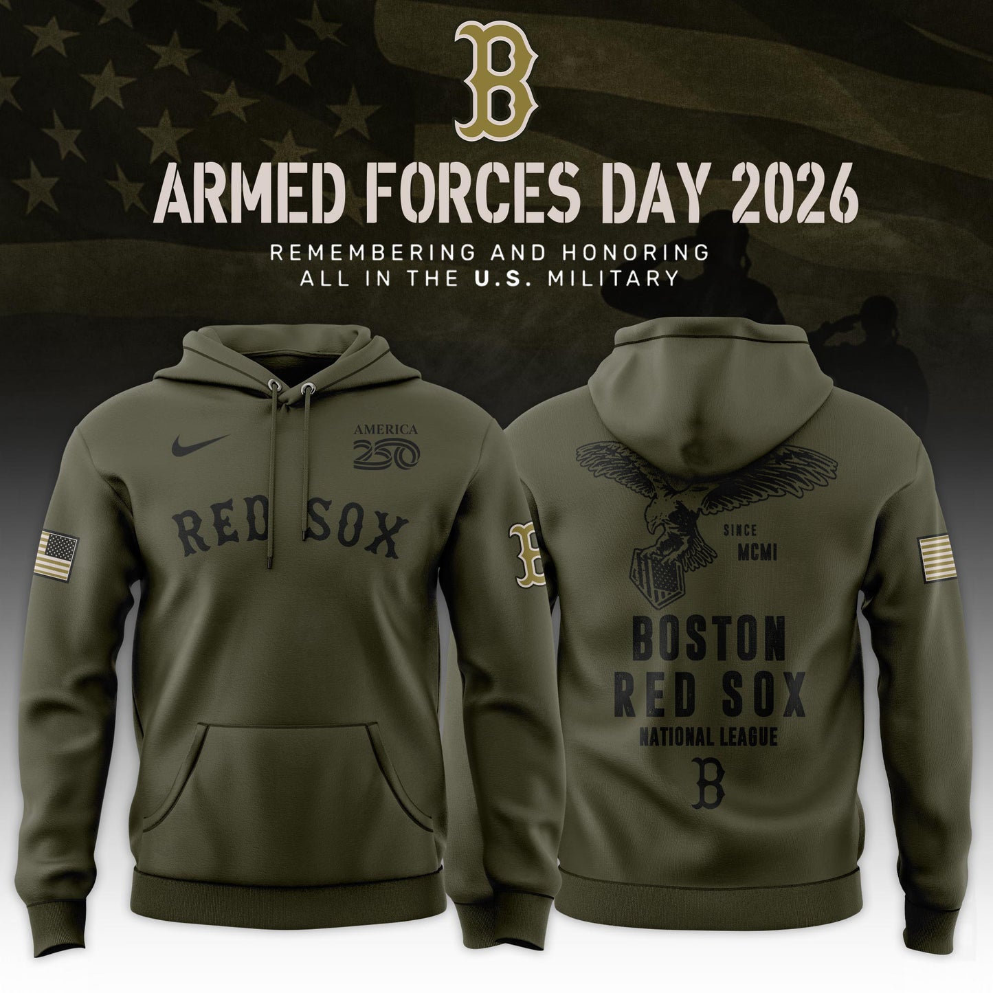 2026 Armed Forces Day Limited Edition Hoodie