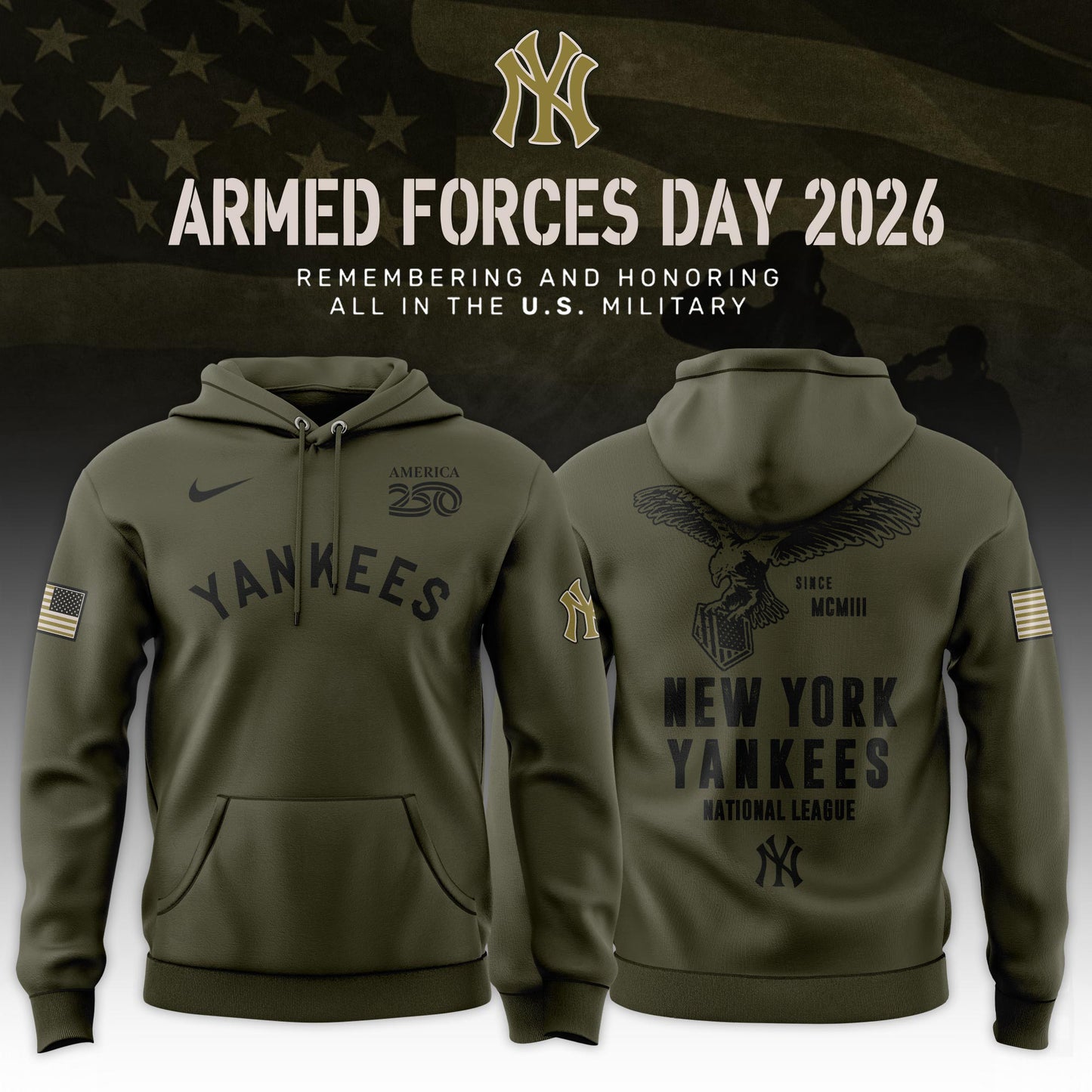 2026 Armed Forces Day Limited Edition Hoodie