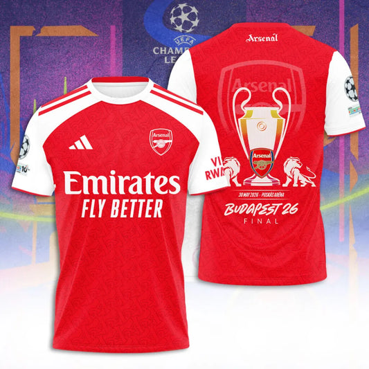 Arsenal F.C Premier League champions 25/26 T-SHIRT