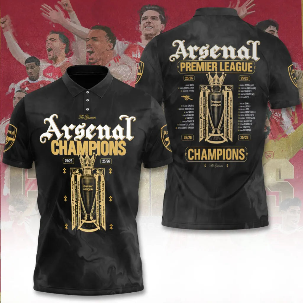 Arsenal F.C Premier League champions 25/26 SHIRT