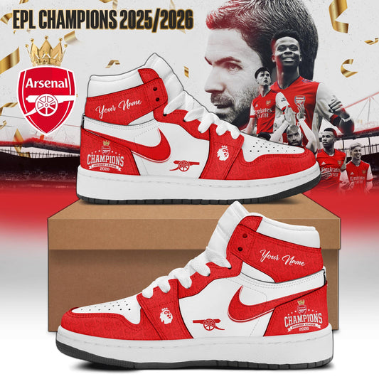 Arsenal F.C Premier League champions 25/26 JD1 Shoes