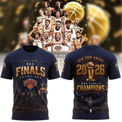 NY Knicks Just Won 2026  Finals Champions Shirt