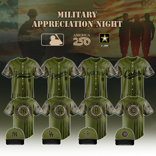 _All Team x Army Military Appreciation 250 America Jersey Limited Edition 2026