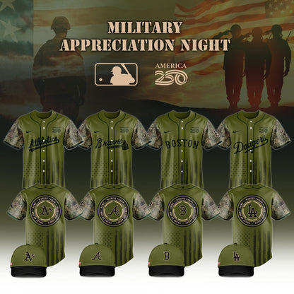 _All Team x Army Military Appreciation 250 America Jersey Limited Edition 2026