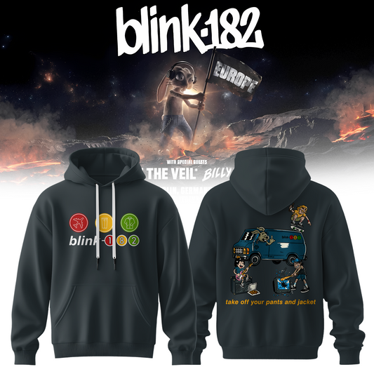 Blink-182 Meltdown Europe Hoodie 26