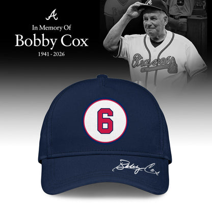 Atlanta Braves “Remembering Bobby Cox – The Legendary Manager” Hoodie