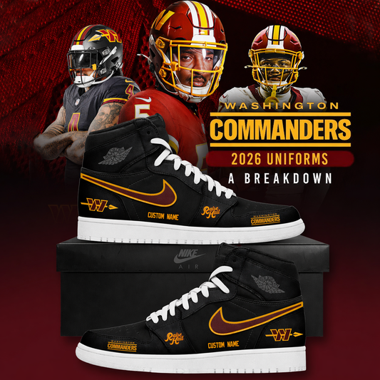 Washington Commanders Franchise Focus Club Fleece JD1 Sneaker V2
