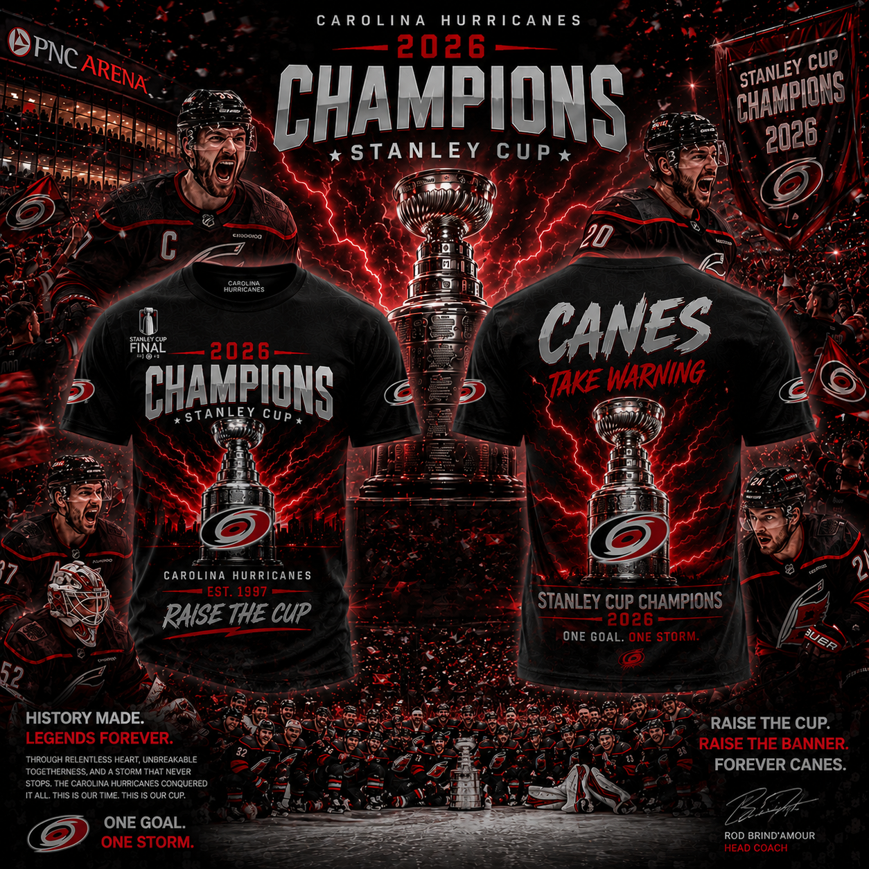 CANIACS 2026 Stanley Cup Champions Shirt