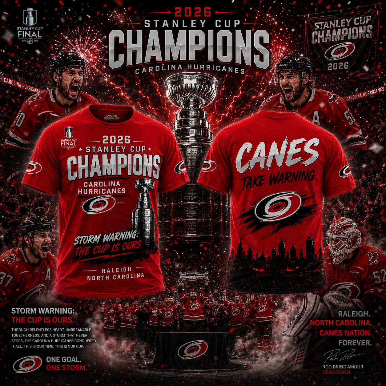 CANIACS 2026 Stanley Cup Champions Shirt