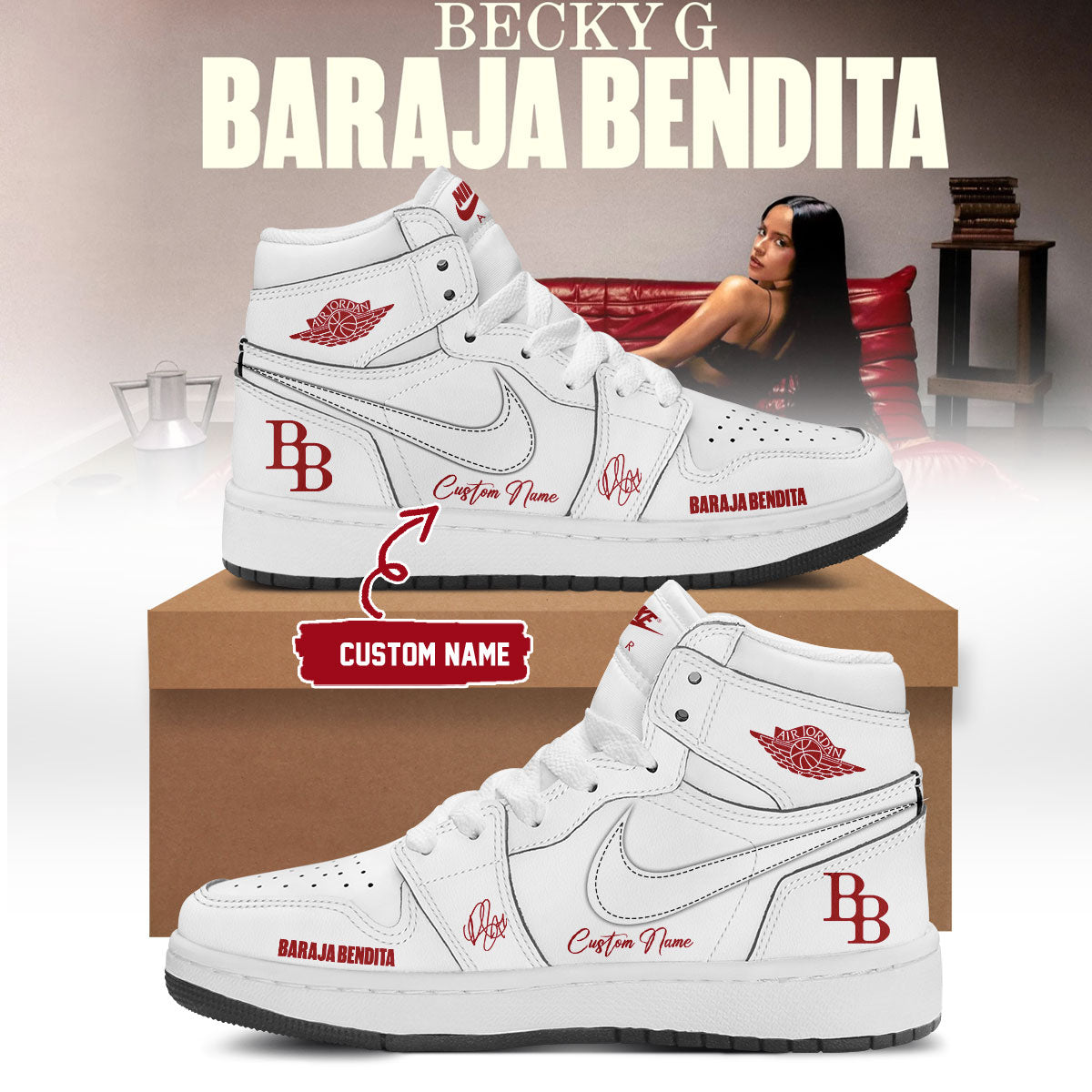 ,Becky G – Baraja Bendita Signature Limited Edition Shoes