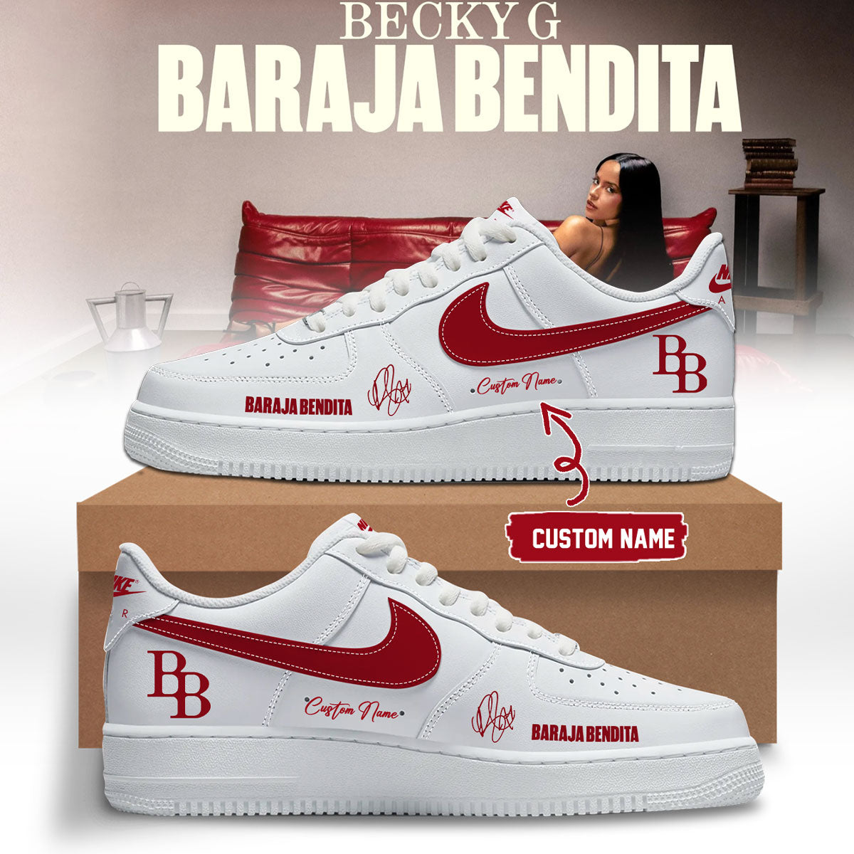 ,Becky G – Baraja Bendita Signature Limited Edition Shoes