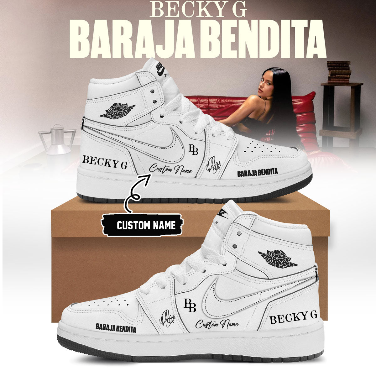 ,Becky G – Baraja Bendita Signature Limited Edition Shoes