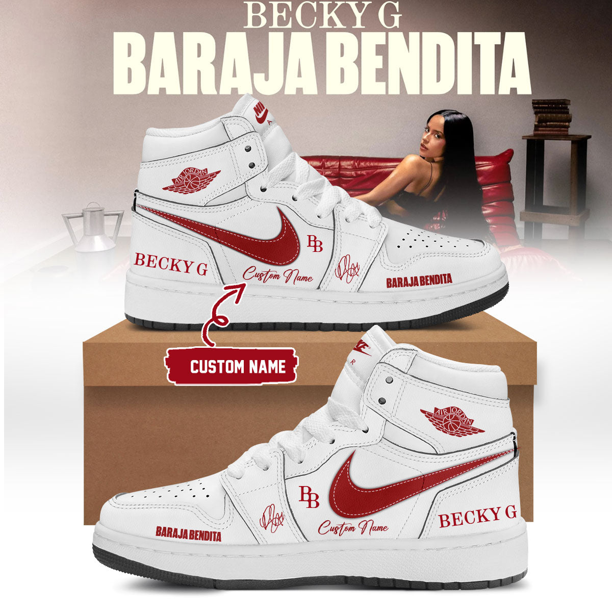 ,Becky G – Baraja Bendita Signature Limited Edition Shoes