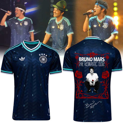 . Bruno Mars THE ROMANTIC TOUR in Olympiastadion Berlin Jersey V5