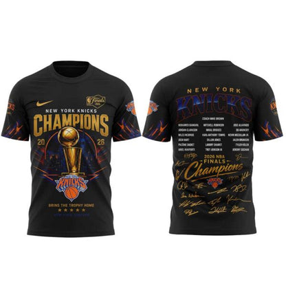 NY Knicks Just Won 2026  Finals Champions Shirt V2
