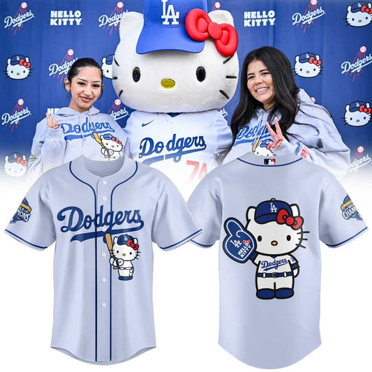 Los Angeles Dodgers. Hello Kitty 2026 Limited Edition Jersey