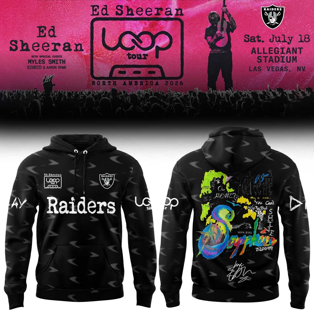 Ed “North American Loop Tour 2026” 🎸➕✖️➗Hoodie