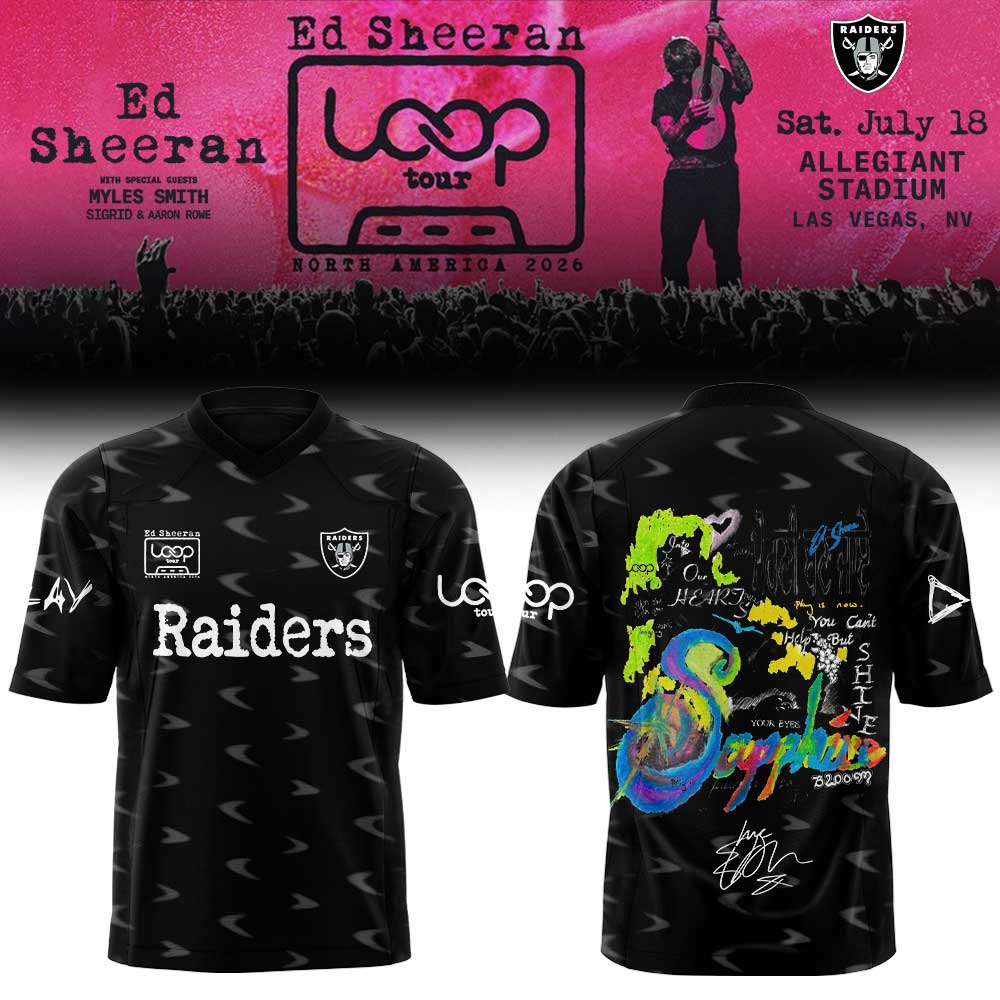 Tour 2026 in Allegiant Stadium Signature Limited Edition Football Jersey